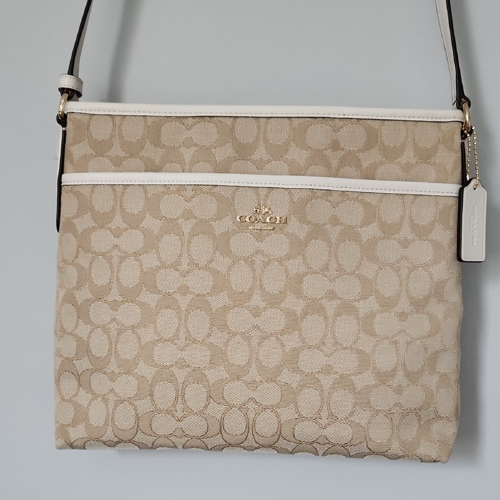 Coach Tan Crossbody Bag